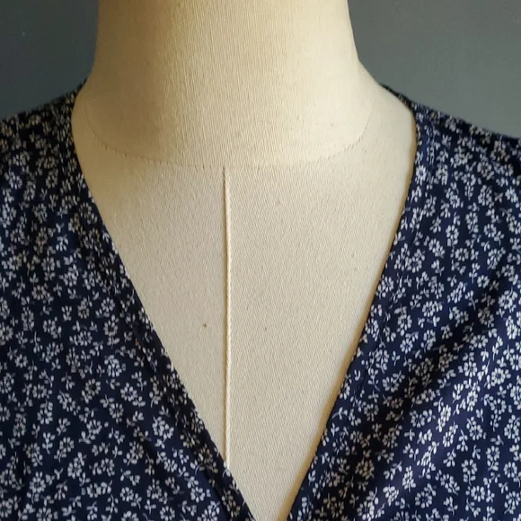 Pretty Garden Elegant Floral Wrap Maxi Dress - Picture 9 of 15